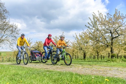 Familie Fahrradtour