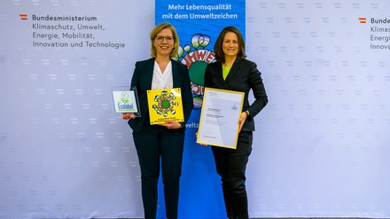 Leonore Gewessler und Sonja Wimmer
