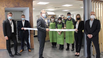 Eröffnung des Genussraums