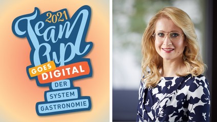 Wettbewerbslogo und Andrea Belegante