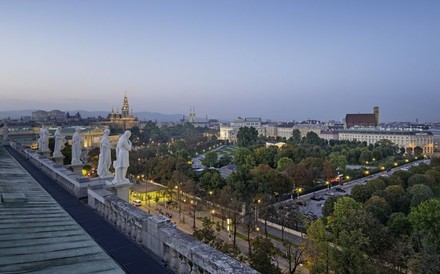 Blick über Wiens Innenstadt
