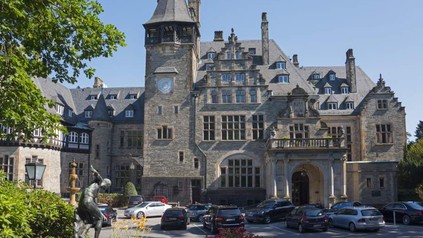 Außenansicht des Schlosshotel Kronberg