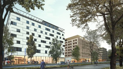 Rendering der geplanten Hotels