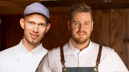 Boris Rommel (links) und Niclas Nussbaumer (rechts)