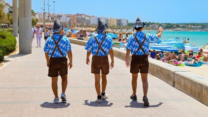 Bayern am Strand