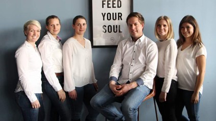 Pia Rüpl, Victoria Bosse, Maren Bögel, Damian Fürbaß, Stefanie Werner und Karin Sigel
