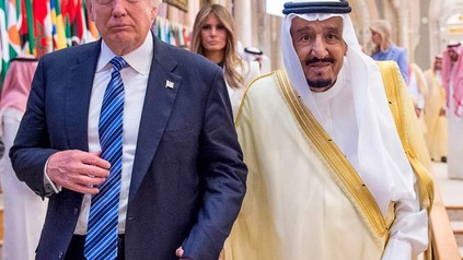 Donald Trump und König Salman Bin Abdelaziz Al Saud