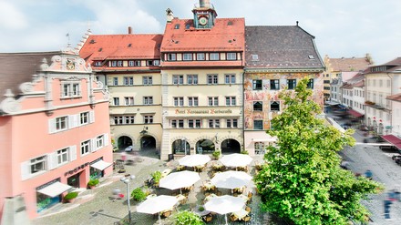 Außenansicht des Boutique-Hotel Barbarossa