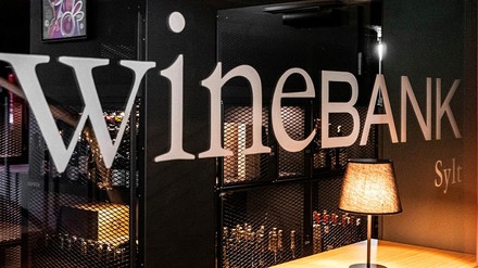 Der „Tresorraum“ der wineBANK Sylt (Foto: Sylt Connected)