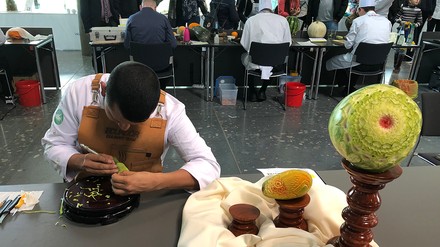 Live-Carver auf der IKA 2020