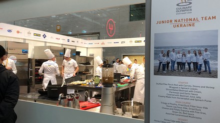 IKA 2020 ukrainisches Köche-Nationalteam