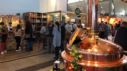 Getränkehalle auf der Intergastra 2020