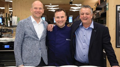 Arno Wohlfahrter, Tim Raue und Walter Hörndler