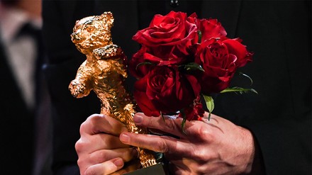 Die Trophäe der Berlinale