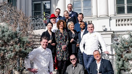 Branchenvertreter beim Kick-off-Meeting der 21. Wiener Restaurantwoche im Palais Coburg