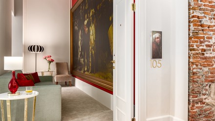 Zimmer der NH Collection Doelen