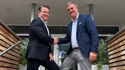 Oliver Schreiber (rechts) und Holger Behrens (links)