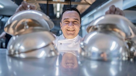 Torsten Michel, Küchenchef der Schwarzwaldstube im Hotel Traube Tonbach