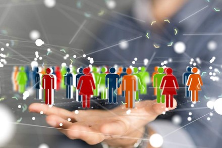 Animation Piktogramm Frau Mann