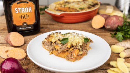 Süßkartoffel-Auflauf