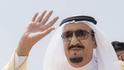 Der saudische König Salman bin Abdulaziz Al-Saudauf