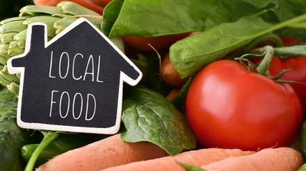 Frisches Gemüse aus lokalem Anbau