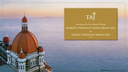 Die Marke Taj wurde zur World's Strongest Hotel Brand 2022 erklärt. (Foto: © Indian Hotels Company)