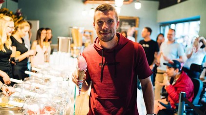 Lukas Podolski Gelateria
