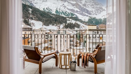 Kempinski Palace Engelberg Aussicht