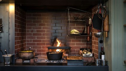 Feuerstelle im Dogenhof