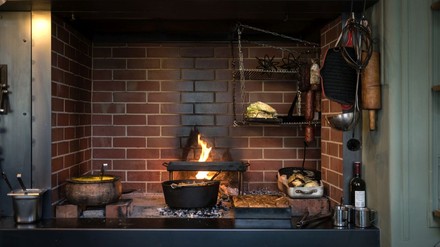 Feuerstelle im Dogenhof