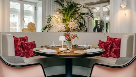 Sitzecken im Restaurant Bodendorf’s