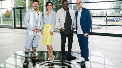 Die neue MasterChef Jury mit Justin Leone, Sybille Schönberger, Nelson Müller und Ralf Zacherl