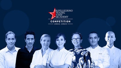 Die "Sieben Weisen" des S.Pellegrino Young Chef Academy 2022-23 (Foto: © S.Pellegrino)