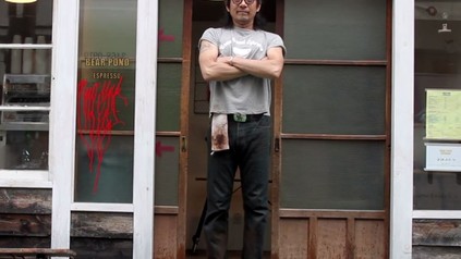 Katsuyuki Tanaka vor Bear Pond