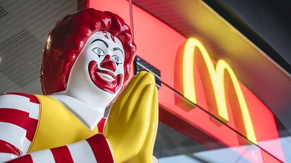 Eine Filiale von McDonald's