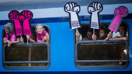 G20-Gipfel Protestanten in Zug