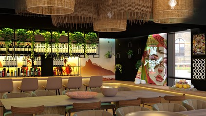 Barbereich des Rioca Vienna Posto 1