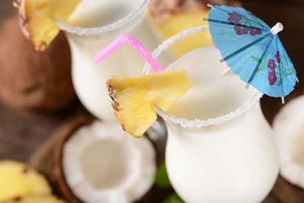 Pina Colada mit Schirmchen