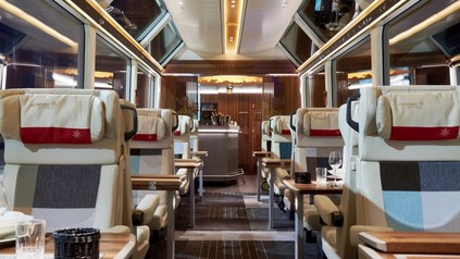 Abteil im Glacier Express