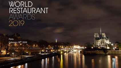Der Schriftzug "World Restaurant Awards"