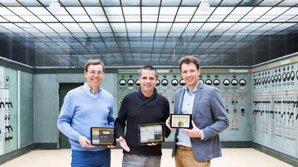 Gastrofix-Unternehmer Stefan Brehm, Dirk Owerfeldt und Reinhard Martens