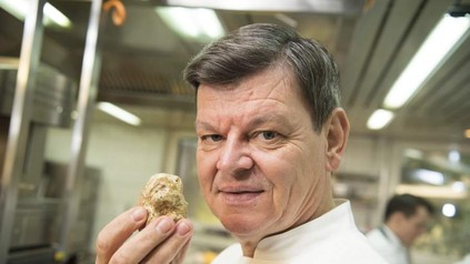 Harald Wohlfahrt in Küche