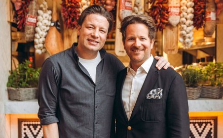 Jamie Oliver und Roy Zsidai