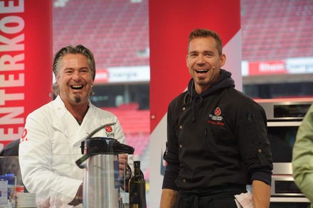 Frank Oehler und Andi Schweiger von den RTL 2 Kochprofis