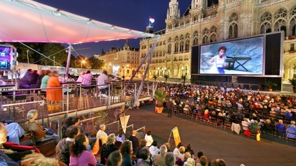 Das sommerliche Filmfestival auf dem Wiener Rathausplatz