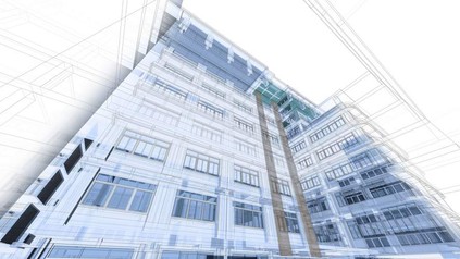 Skizze Wohnungskomplex