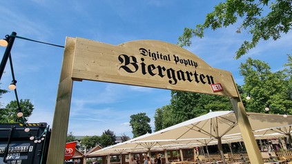 Digitaler Pop-up-Biergarten in Ahaus