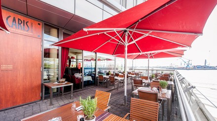 Carls an der Elbphilharmonie