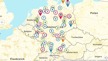 Übersicht Craft Beer Deutschland Karte